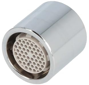 tecuro, ugello miscelatore, aeratore, rompigetto, Ø 20 mm, M18,1 x 1, filettatura interna cromata