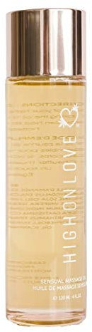 High on Love Sinnliches Massageöl - Champagner/Erdbeere, 1er Pack(1 x 286 g)