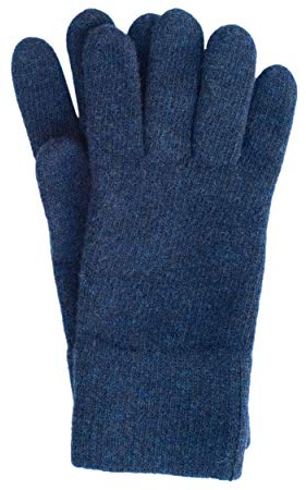 FosterNatur, Guanti in lana merino da uomo, 100% lana extrafine, Cosmos., 9