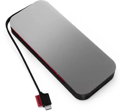 Lenovo Go [PowerBank] USB-C Laptop Power Bank (20.000mAh), sturmgrau