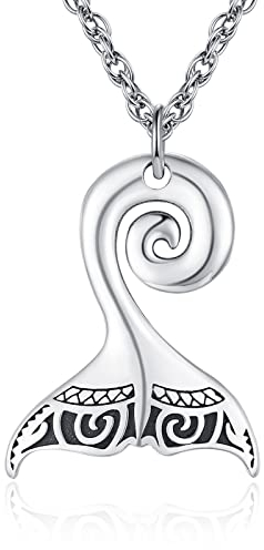 Walschwanz Anhänger 925 Sterling Silber Wikinger Schmuck Herren Walschwanz Halskette Wikinger Kette Herren Wikinger Halskette