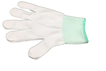 Gartenhandschuhe für Damen 6 paar Gartenhandschuhe Weiße Handschuhe Baumwolle Gartenarbeit Handschuhe Bau Holzbearbeitung Handhandschuhe Haushalt Dornensichere, durchstichfeste Arbeitshandschuhe