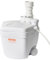VEVOR Pompe d'évier utilitaire, 250 W, système de pompe de vidange d'évier sous évier, débit 6600 L/h, 5,5 m, avec moteur à fil de cuivre, pompe d'évier de vidange buanderie avec sortie 3,8 cm, blanc