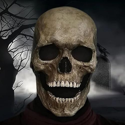 JIMACRO Halloween-masker clown, skrämmande latexmasker för vuxna jokermask personlig för halloween cosplay hemsökt hus rekvisita (rakt hår)