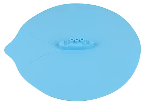 Fyearfly Tapas de silicona para ollas de vapor, evitan derrames, mantienen la comida fresca, ajuste universal para ollas a presión y sartenes domésticas