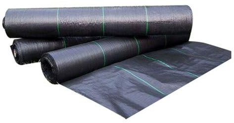 DIWAL Telo Pacciamatura Giardino Telo Antierbacce UV Resistente Membrana Anti Erbacce Tessuto Non Tessuto per Aiuole, Vialetti, Ingressi, Terrazza, Paesaggistica(1m x 50m)
