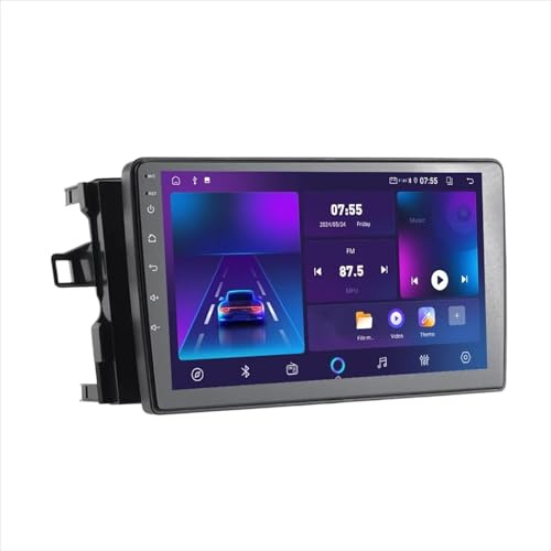 Système de Navigation Autoradio pour Toyota pour Auris 1 E150 Blade 2006-2012 avec Lecteur multimédia FM, Navigation et GPS(T9 4-64GB Cam WiFi)