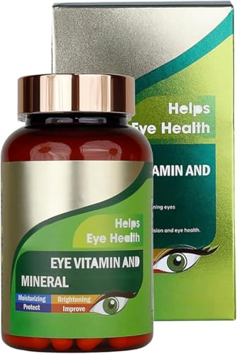 1 pz Vitamine per gli occhi con luteina per la salute della maculare e l'occhio secco -proteggono la salute degli occhi