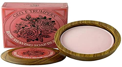 Geo. F. Trumper - Rose - Rasierseife im Holztiegel