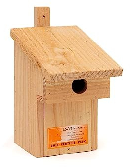 ESAT Atelier du Morvan - Nichoir Balcon pour mésanges, en pin Douglas du Morvan