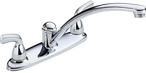 DELTA FAUCET B2310LF Deck-Mount, 9.25 x 10.63 x 9.25 inches, Chrome