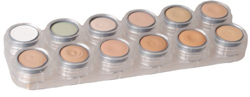 Camouflage Make-up Palette CH with 12 Shades by Grimas