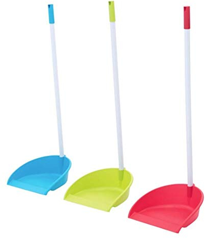 Plastiken 6800CR CELESTE - Recogedor con mango plastico