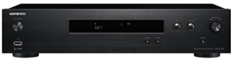 Onkyo NS-6130 Netzwerk-Audio-Player (22 Watt, Hi-Res Audio, WLAN, AirPlay, Musik Apps wie Spotify u.a., integrierte Chromecast-Technologie, FlareConnect) Schwarz