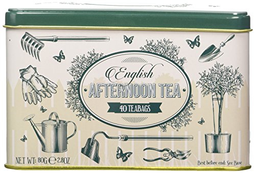 New English Teas Garden Teabag Tea Tin