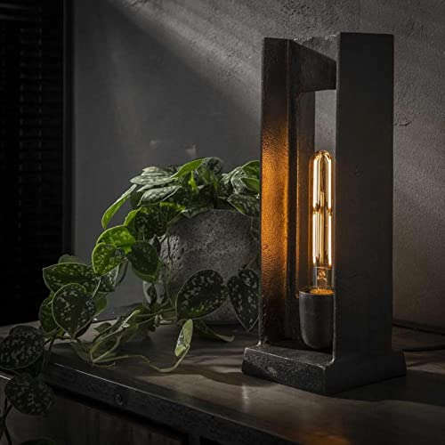famlights Industrie Tischlampe vintage Metall Wohnzimmerlampe/Nachttischlampe Vintage Landhaus Industrial retro Schlafzimmer Wohnzimmer/Steampunk Tischleuchte/designer Stehlampe Tischlampe e27