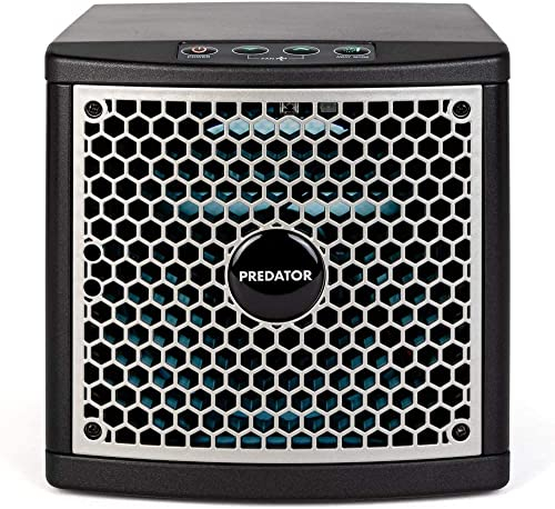 Glaziar Predator S141UV Purificador de Aire Ionizador, Purifica y Desinfecta Aire y Superficies, Hasta 140m² Potente Filtro Elimina 99,99% Bacterias, Humos, Olores, Alérgenos, Mando Distancia