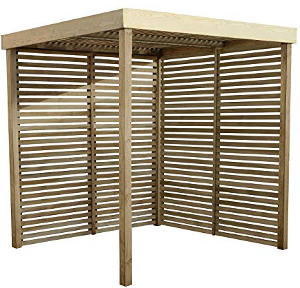 Forest Garden Modular Pergola with 2 Side Panel Pack