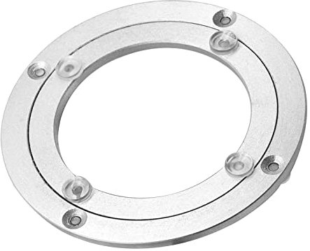 Duchunsheng Lazy Susan Piatto Girevole Cuscinetto da Tavolo 400 500 600 800mm, Cuscinetto Piatto Rotante Base Scultura, Heavy Duty Base Girevole per TV, Vassoio Girevole (Size : 20 Inches (500mm))