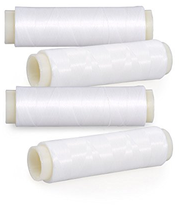 Karlak Packung 4 Stücke 200 Mt Hoch Elastische Köder Gewinde Sea Fishing Köder Leine Linie Köder Saver