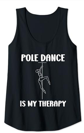 Damen Humor Tanzfrau Pole Dance Outfit simple women Pole Dance Tank Top
