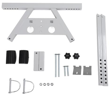 Ladder Standoff, Steel Ladder Stabilizer Ladder Leveling Tool Highly Compatible and Stable Standoff for Standard Ladders, Accessories