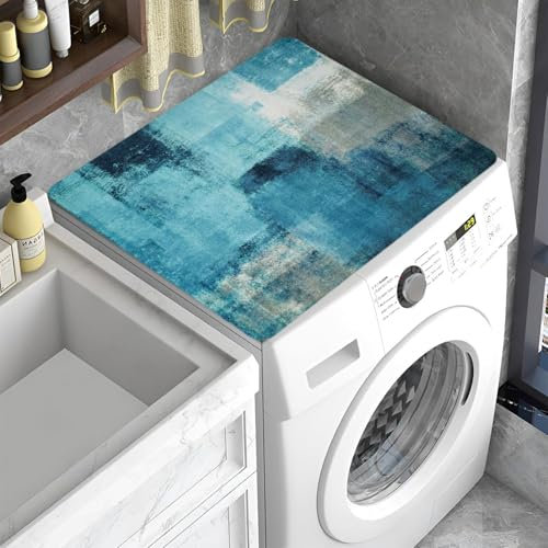 YeahBoom Cubierta Superior para Lavadora y Secadora,60 x 60 cm Cubierta para Lavadora,Funda para Lavadora,Funda Antipolvo para Lavadoras,Secadoras,Cocinas,Autocaravanas,Baños