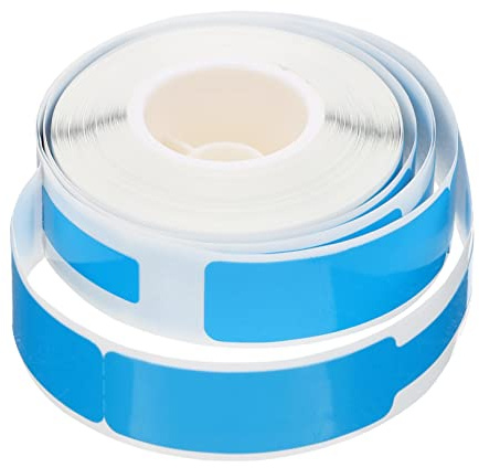 HAPINARY 1rolle Thermische Kabeletiketten wasserdichte Reißfeste Und Flexible Etiketten Für Kabel Netzwerke Und Blaues Thermopapier Für Einfache Beschriftung Und Organisation