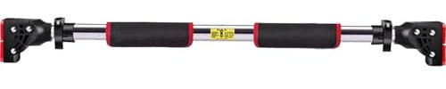 Klimmzugstange Türrahmen, Pull Up Bar Tragkraft Bis 100 Kg, Reckstange Ohne Schrauben 72-105 Cm Ausziehbar, Klimmzugstange Türrahmen Verstellbar Pull Up Bar Heimturnhalle, Reckstange Ohne Schrauben