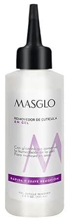 Masglo Removedor de Cutícula en Gel 60mL - Removedor en Gel de Cutículas para Uñas | No Necesita Agua