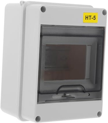 BAZEITFLOW Scatola Elettrica Per Esterni Ht Contenitore Distribuzione Per Circuiti Elettrici Realizzata Per Uso Domestico e Commerciale Facile Installazione e Versatile