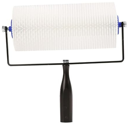 Rouleau à pointes professionnel pour peinture d'intérieur Blanc Hauteur 20 mm