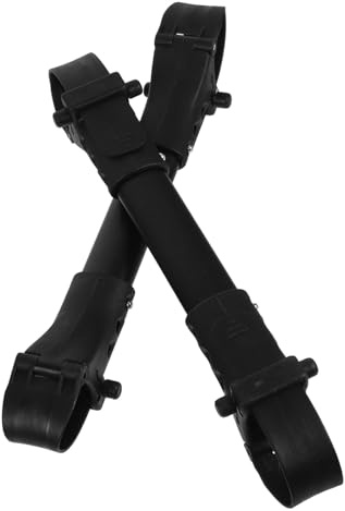 iplusmile Conectores Para Cochecito De Niño Doble Para Gemelos, Color Negro, De Aluminio Ligero y Portátil, Para Paseo y Parque, Accesorios Prácticos Para Padres, Juego De 2 Piezas