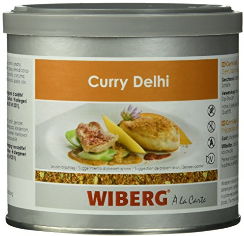WIBERG Curry Delhi Style – Grobe indische Gewürzmischung mit Bockshornklee und Koriander – perfekt für Currys, Eintöpfe & vegetarische Gerichte, 280 g