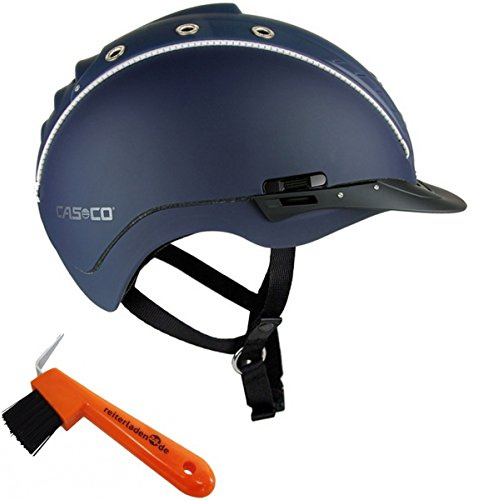 Casco Reithelm Mistrall-2 Marine M-L (58-60cm) + Hufkratzer Reiterladen24