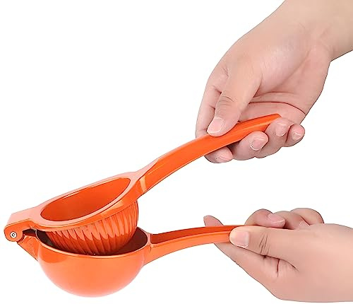 Crazy Chef - Large Orange Juicer Squeezer - All Fruit Citrus Juicer - Manual Squeezer for all Fruits Lime - Lemon - Grapefruit Juicer - Fruit Squeezer
