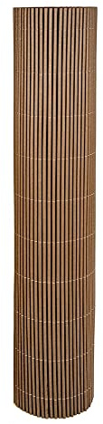 RED DECO Weidenmatte, Holz Legierter Stahl, grau, one Size