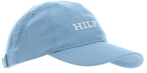 TOMMY HILFIGER TH Monotype Soft 6 Panel Cap Sleepy Blue