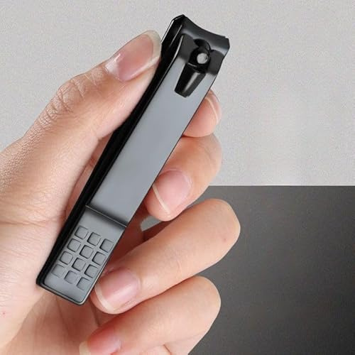 Nail Clipper,Nail Cutter Toenail Fingernail Clippers Large Premium Steel Nail Trimmer, Ultra Sharp Wide Jaw Nail Cutter Professional Manicure Pedicure Care Tool for Men &Women Gift 1 pcs