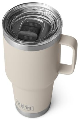 YETI Rambler 30 oz Travel Mug, Cape Taupe