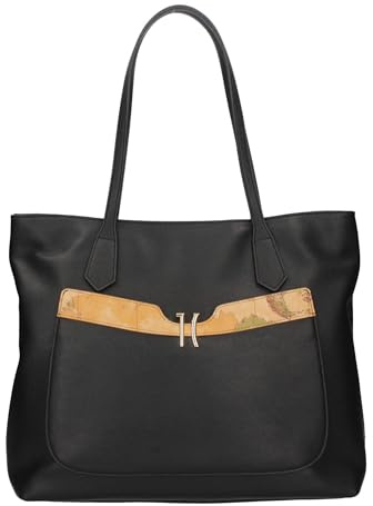 ALVIERO MARTINI 1a CLASSE Borsa shopping, comoda, pratica, capiente e versatile con chiusura zip. Dispone di un ampio scomparto principale, tasche interne di cui uno con zip, comoda e pratica tasca su