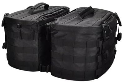 VAHAKKRMVM Motorrad Satteltaschen Motorrad Satteltaschen Universelle Seitentasche Schwarz Multifunktional Großes Fassungsvermögen Mountainbikes