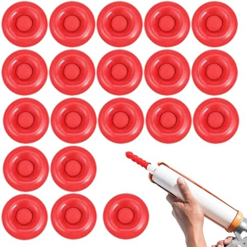 Bouchons Pour Tubes De Mastic | Bouchons de Stockage pour Becs de Tubes en Silicone | Couvercle Antipoussière Accessoire De Finition Pour Colle Vitrage Maçonnerie Carrelage Plomberie