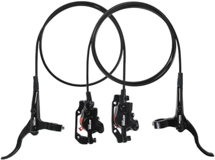 MTB Hydraulic Disc Brake Set,Left Rear 1500mm Right Front 800mm for Bike