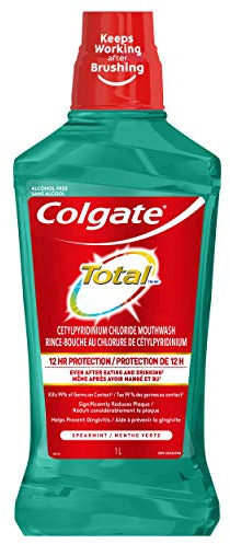 Colgate Total Advanced Pro-Shield Mouthwash, Spearmint 33.8 oz