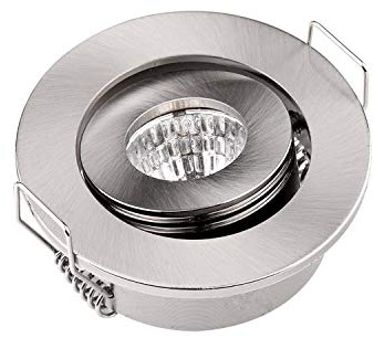 JOYINLED Packung mit 10 3W Mini Einbauleuchten Einbauleuchte Kleinen Dimmbaren COB LED-Strahlern für Gehäuse, Richtungsverstellbar, Lochgröße 40–45 mm 6000K