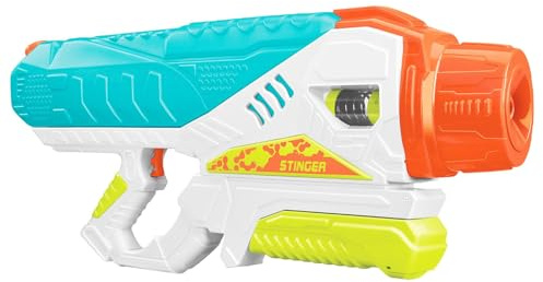BuzzBee Water Warriors Stinger - Long Distance Wasser-Blaster mit 2,6 Liter Tank & Continuous Water Jet