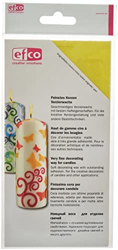 efco – Wachs Tabelle, Pearl Zitrone, 200 x 100 x 0,5 mm