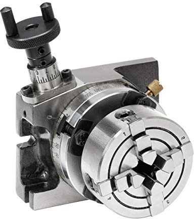 WABECO Teilapparat Ø 80 mit 4 Backenfuttter Ø 70 Rundtisch