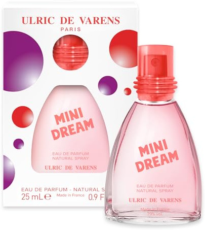 ULRIC DE VARENS - Eau de Parfum Mini Dream - Oriental, Gourmand, Musqué - Parfum Femme - Vaporisateur - Made in France - 25 ml
